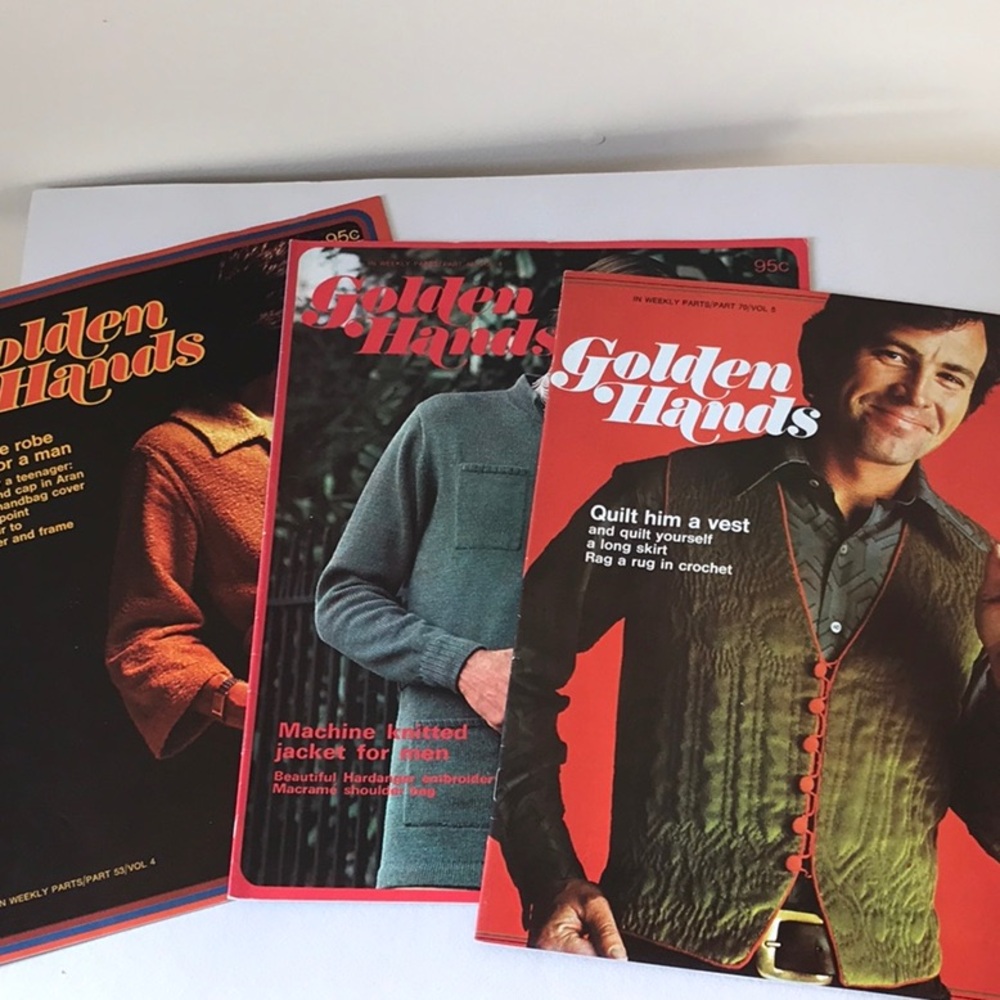 Golden Hands 3 Volumes Crochet Sewing